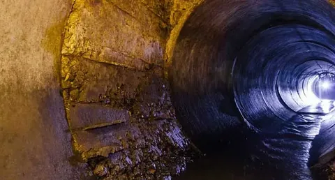 Engineer clearing a blocked drain in Chester